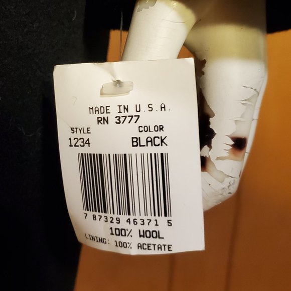 NWT Jones New York Vintage Wool Trench Coat Women's Size 16 - Picture 4 of 10